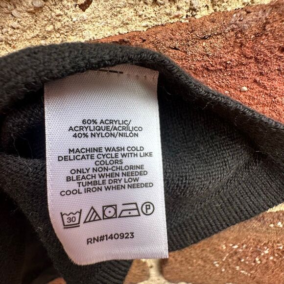 LOFT $89 Travel Wrap sweater shawl kimono Black ONE SIZE NEW - Picture 7 of 11